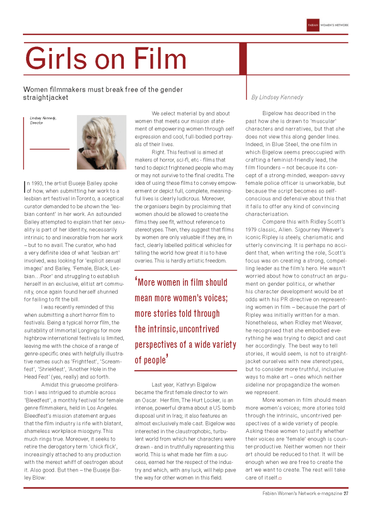 Fabiana - Girls on Film